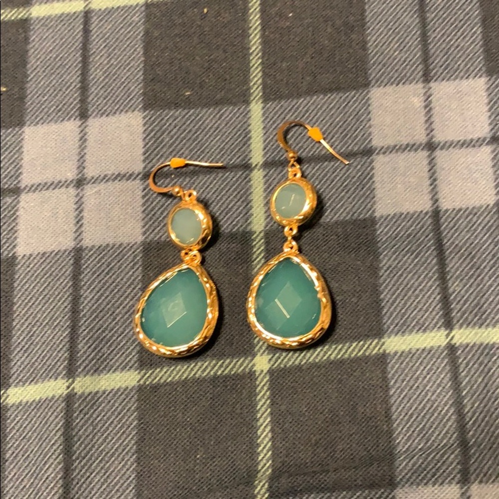 Green Earrings